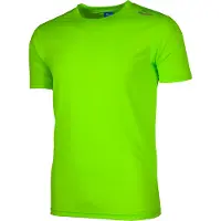 Rogelli Hommes, T-shirt de sport, T-shirt de sport Promo Hommes - T-shirt de sport technique à manches courtes - Vert (L), Vert, L