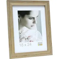 Deknudt Frames Cadre photo Deknudt en plastique couleur chêne, 18 x 24 cm, S43WF