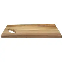 Dagelijkse Kost Assiette de service en bois d'acacia 38 x 17 cm naturel