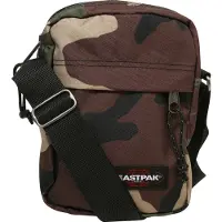 Eastpak Sac à bandoulière 'The One' marron / vert / rouge / noir / blanc