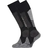 Falke SK1, Chaussettes de ski, Hommes, Noir