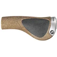 Ergon Gp1 Biokork Rohloff/nexus Grips Beige,Gris 95/130 mm / L