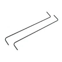 Whirlpool Kit ressort de couvercle Whirlpool 481249248171 pour machine à laver à chargement par le haut 2pcs
