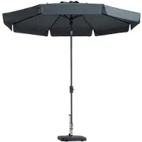 Madison Parasol Madison Flores Round Gris