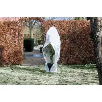 Nature Couverture d'hiver à fermeture éclair 70 g/m² Blanc 2,5x2,5x3 m