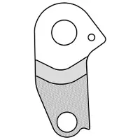 Union Gh-095 Derailleur Hanger Argenté