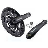 Shimano Manivelles Avec Plateau Deore T521 Octalink Chain Guard 104/64 Bcd