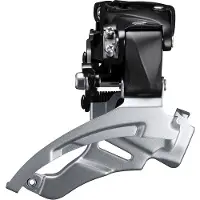 Shimano Altus Down Swing Fd-m2000 66-69º Front Derailleur Argenté 3 x 9s