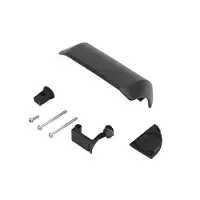 Bosch Porte-batterie supérieur Batterie de porte-bagages Performance + vis, Pile : accessoires, Gris