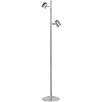 Highlight Lampadaire Ovale nickel 2 lumières