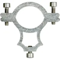 Technisat Collier de fixation LNB 40mm (40mm), Tête universelle, Argent