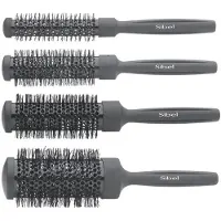 Sibel Lot 4 Brosses Thermiques Noires