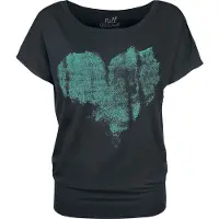 Full Volume by EMP T-Shirt Manches courtes de - Can You Read My Mind - S - 5XL - pour Femme - noir - Taille 5XL