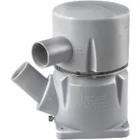 VETUS Mgp Exhaust System Mainfold Argenté 90 x 90 mm