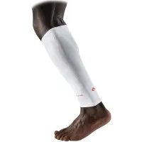 Mcdavid Elite Compression Calf Warmers Blanc S