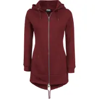 Urban Classics Veste de survêtement rouge