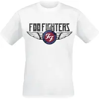 Foo Fighters T-Shirt Manches courtes de - Flash Wings - S - XXL - pour Homme - blanc - Taille XXL