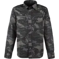 Brandit Chemise bleu-gris / kaki / vert foncé