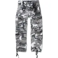 Brandit Pantalon cargo gris / anthracite / blanc