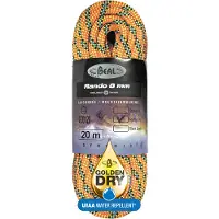 BEAL Rando Golden Dry 8 Mm Rope Jaune 30 m