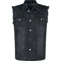 Black premium by emp Veste Sans Manches de - Life Of An Easy Rider - S - 7XL - pour Homme - gris - Taille 6XL