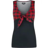 Rock Rebel by EMP Top Rockabilly de - She's Deadly - S - 5XL - pour Femme - noir/rouge - Taille L