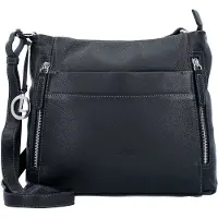 L.credi Sac à bandoulière noir