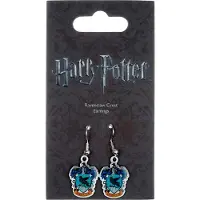 Ginza.se HARRY POTTER - Boucles d'oreilles Pendantes - Emblème Serdaigle, (Métal argenté)