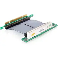 DeLOCK Carte Riser PCI 32bit/5V av.câble 7cm -