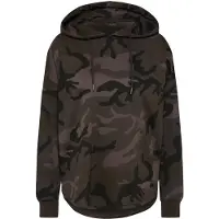 Urban Classics Sweat-shirt brun foncé / kaki