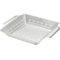 Weber Deluxe Big Grilling Basket Argenté