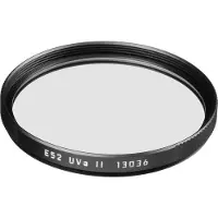 Leica Filtre UVa II E52 Noir