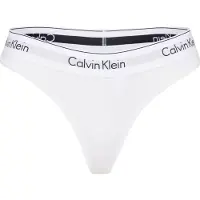 Calvin Klein Underwear String noir / blanc