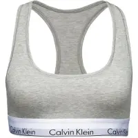 Calvin Klein Jeans Underwear Soutien-gorge gris chiné / noir / blanc