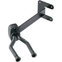 K&M 16255 Guitar Wall Mount Black