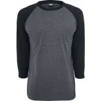 Urban Classics T-Shirt gris foncé / noir