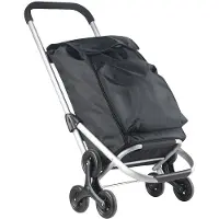 Shoppingcruiser Expert Premium 604352 Einkaufswagen, Gris