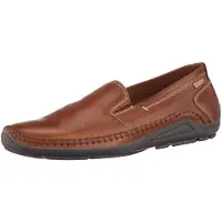 Pikolinos pour homme. 06H-5303 Mocassins en cuir marron Azores (39), 1 à 3 cm, Casuel, Classique