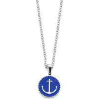 CO88 Collection Collier Pendentif Argent Bleu Femme - Collection CO88 8CN-26050