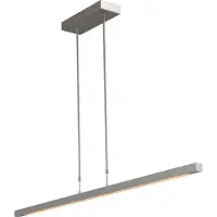 Masterlight Lampe de Table à manger Real 3 130cm gris