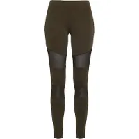 Urban Classics Leggings 'Tech Mech' olive