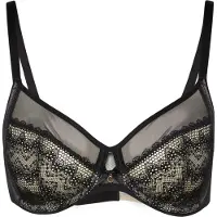 Chantelle Soutien-gorge 'Revele Moi' noir / blanc