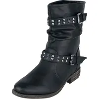 Brandit Bottes de - Bottes De Motard Femme - EU36 - EU42 - pour Femme - noir - Taille EU 38