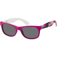 Polaroid Lunettes de Soleil Kids P0300 43/15/120 Pink camuflage fuchsia Rubber frames KIDS P0300