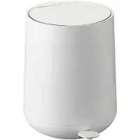 Zone Denmark Seau à cosmétiques Nova 5l Soft Touch blanc mat