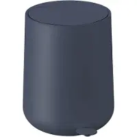 Zone Denmark Poubelle à pédale Nova, Poubelle à pédale, Poubelle, Poubelle cosmétique, Poubelle de bain, ABS, Royal Blue, 5 L, 330190