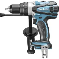 Makita DHP 458 ZJ Perceuse visseuse à percussion sans fil 18 V 91 Nm Solo + Makpac - sans batterie, sans chargeur