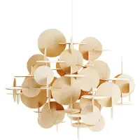 Normann Copenhagen Suspension , Beige, Salon / séjour, Bois