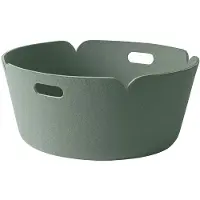 Muuto Restore Round Panier Dusty Green