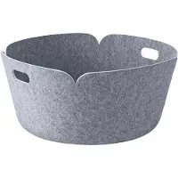 Muuto Restore Round Panier Grey Mélange